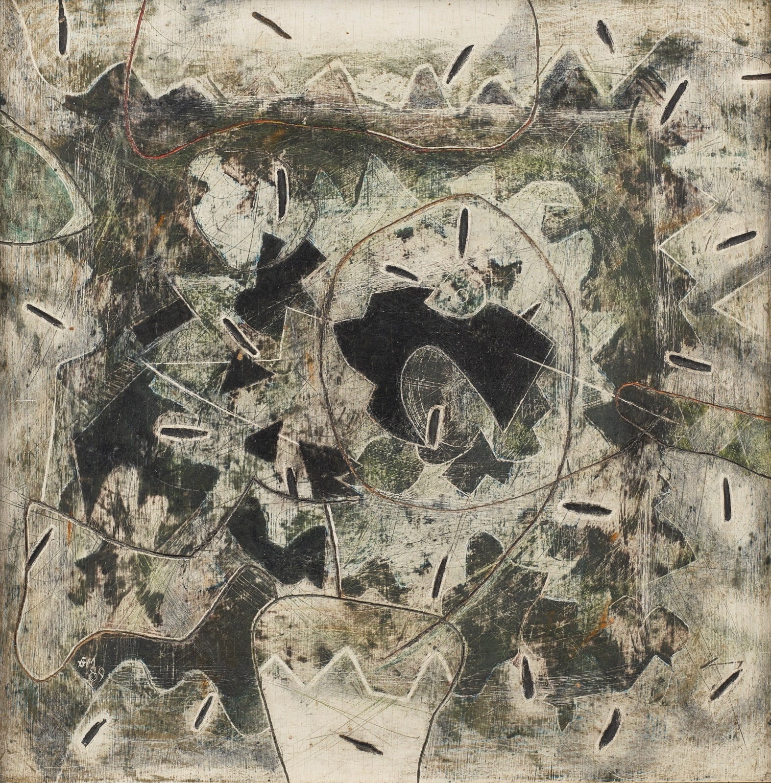 George Macpherson RSA, Still Life and Plant (Flower), 1989
