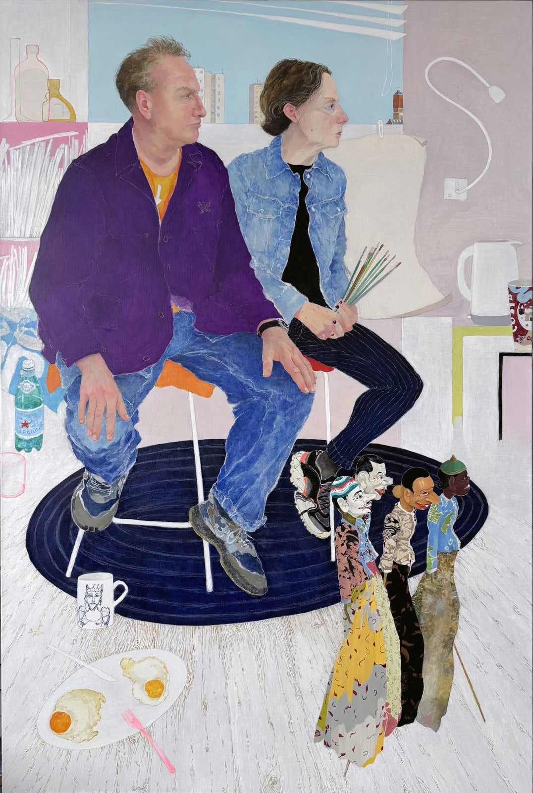 Jennifer McRae RSA, Junko's Puppets, 2025