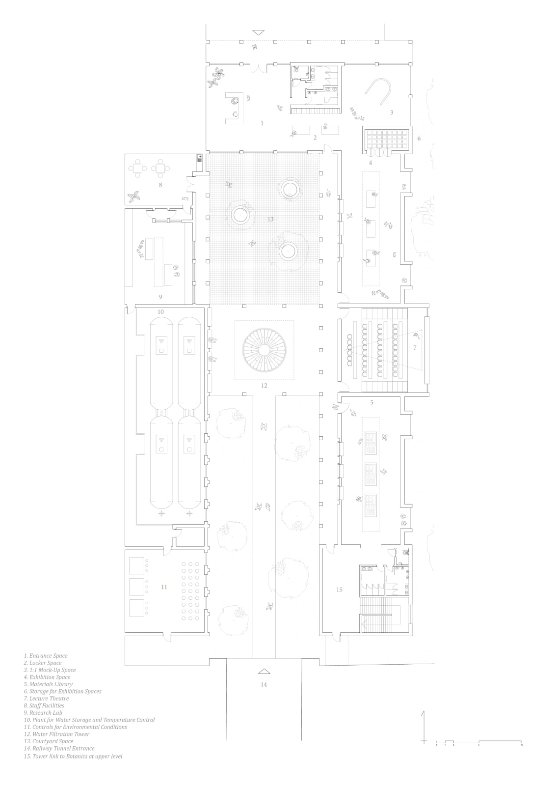 Alexandra Adams and Euan Campbell, Kirklee Ground Floor Plan, 2020