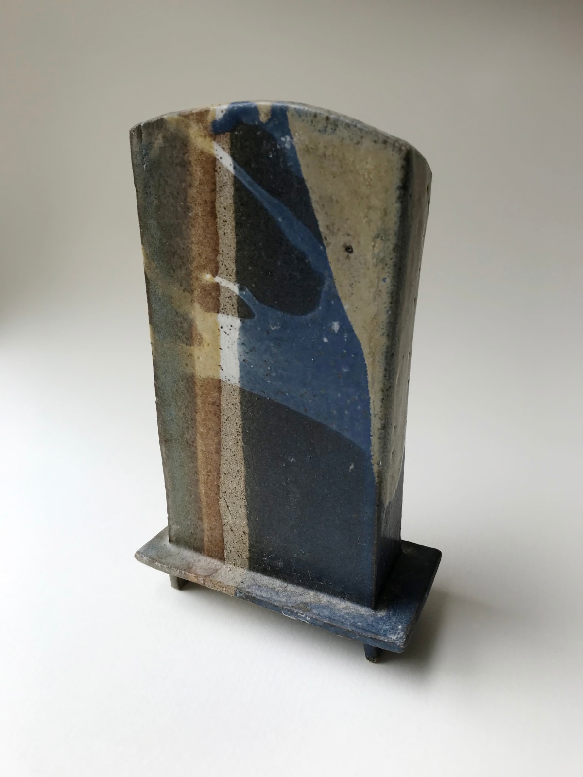 Frank Pottinger RSA, Untitled (Blue, Green and Brown Vessel)