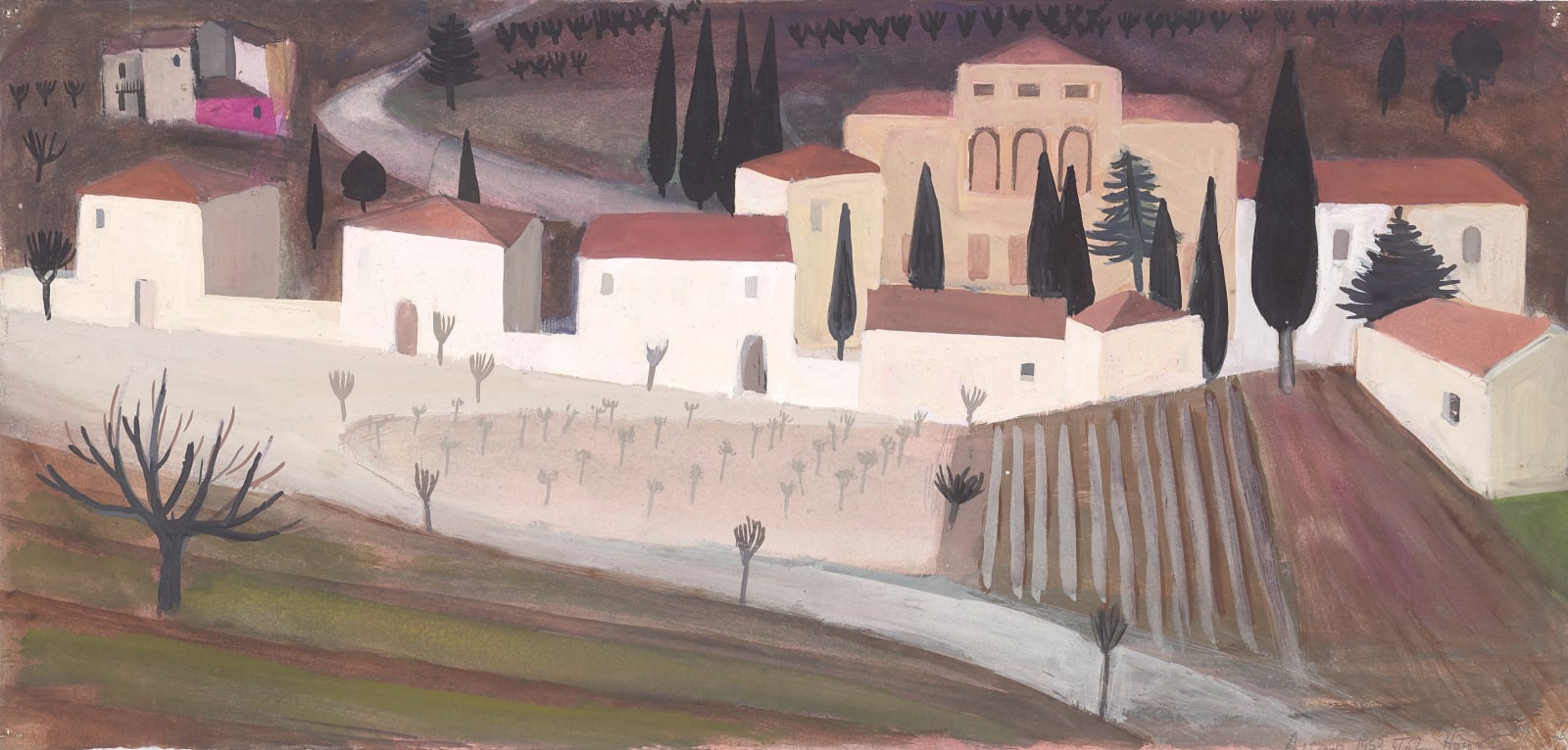 John Houston RSA, Arezzo, 1953