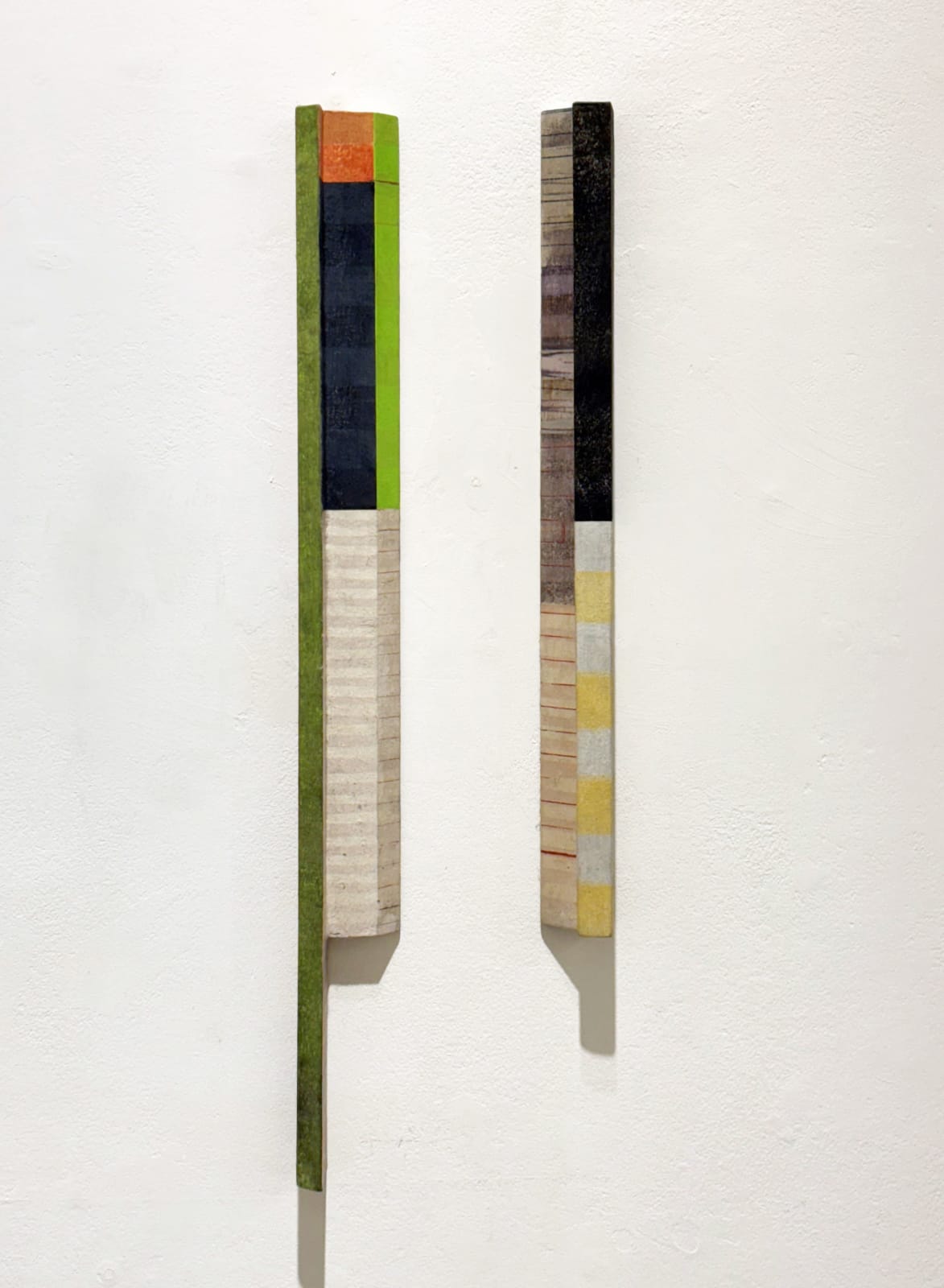 Paul Furneaux RSA, City Totem II (Diptych)