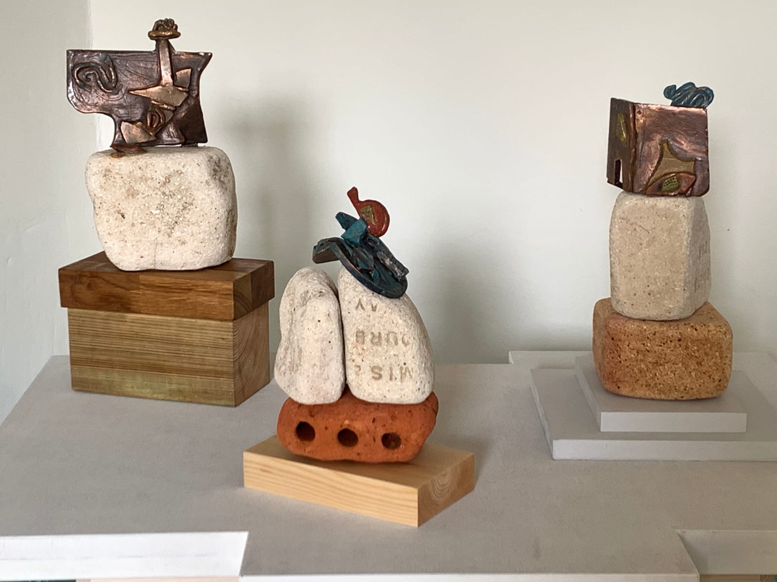 Fiona Dean RSA, Landscape Fragments 1-2+3