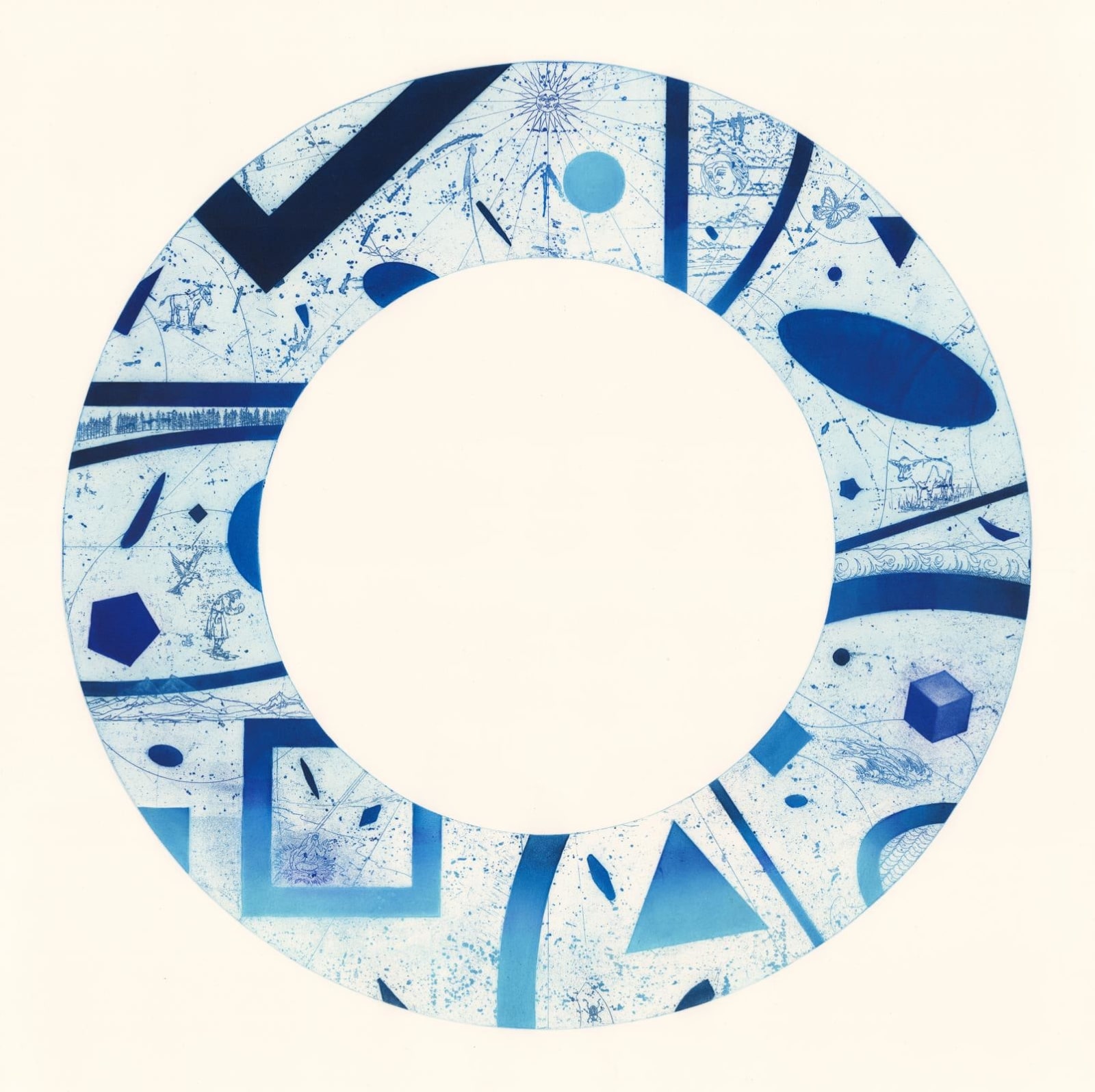 Ian McNicol, Once In a blue Moon, 2024