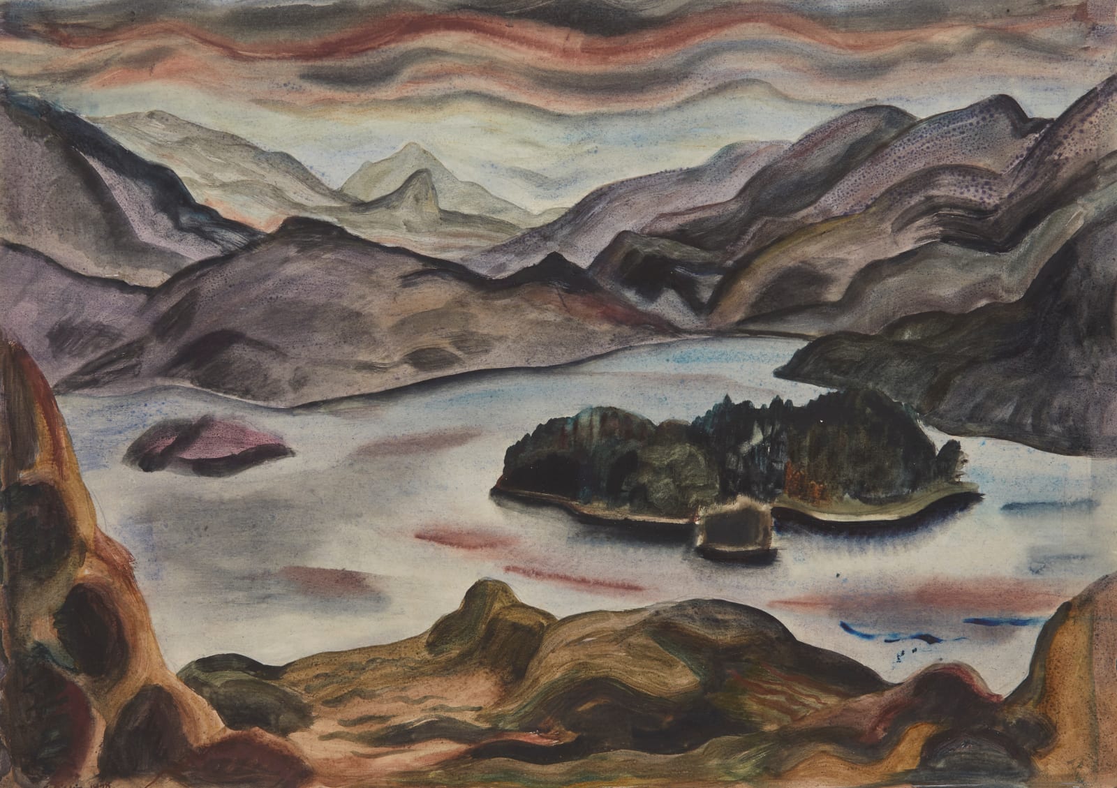William Gillies RSA, Loch Morar, 1928