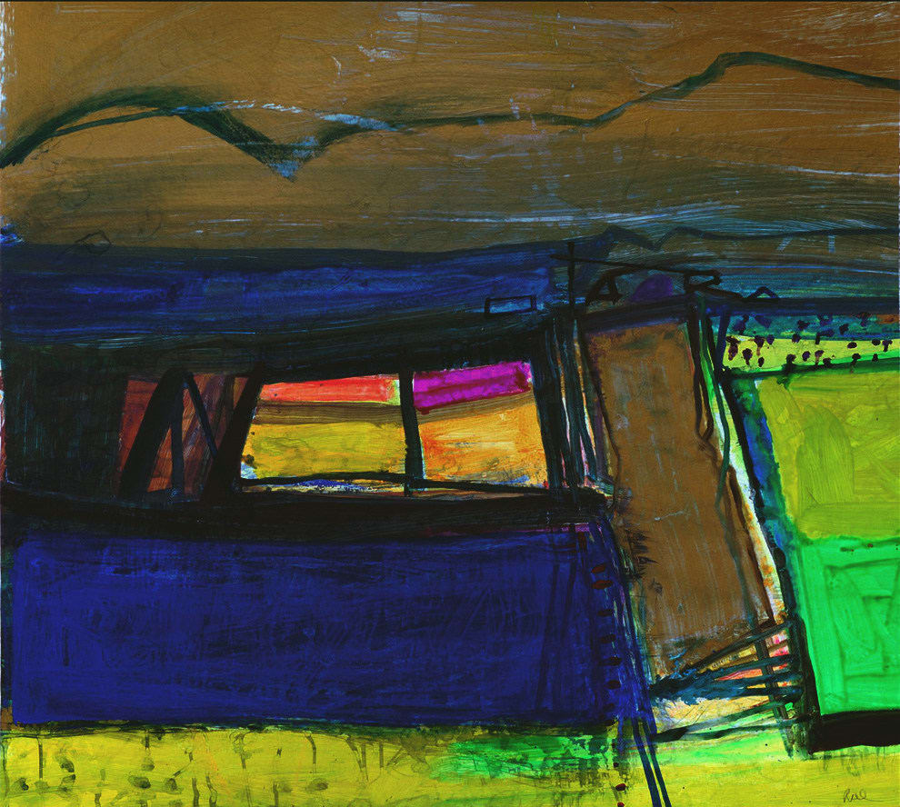 Dame Barbara Rae RSA, Road to Yesnaby
