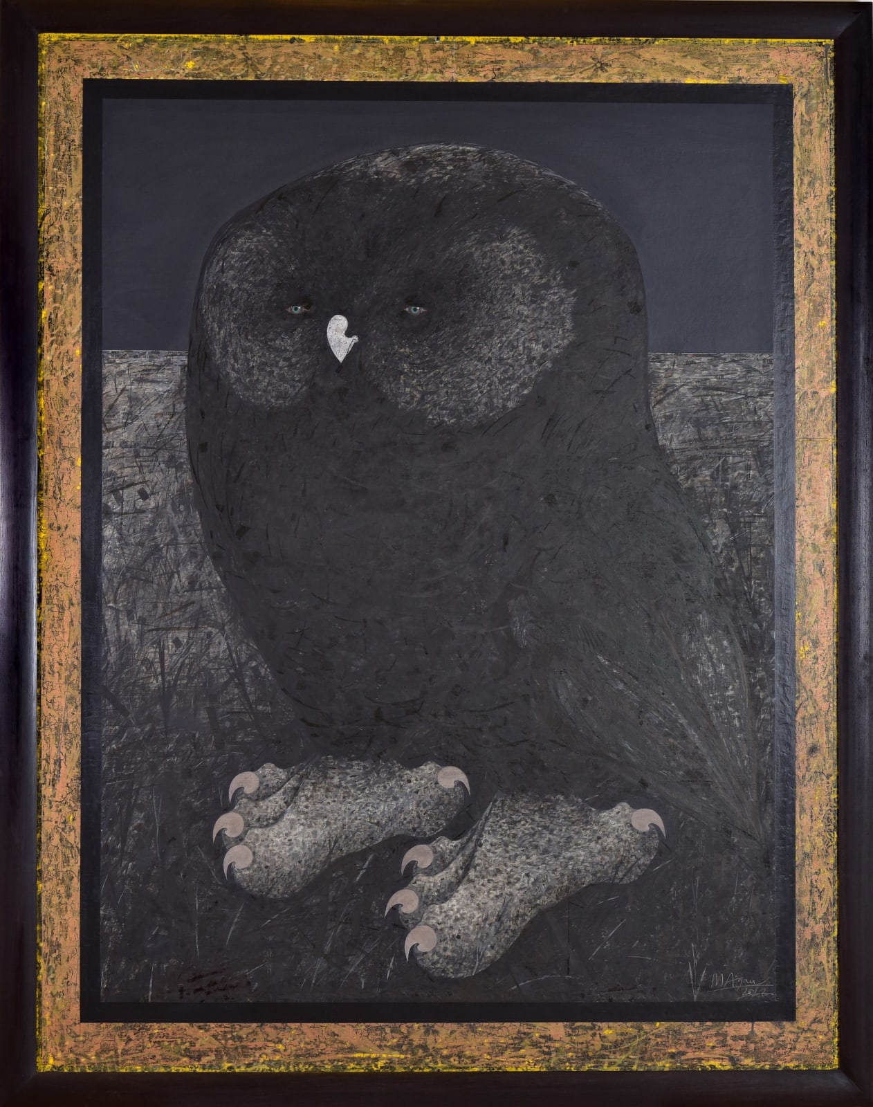 Michael Agnew RSA, Mammy as an Aberdeen Owl, Actual Size