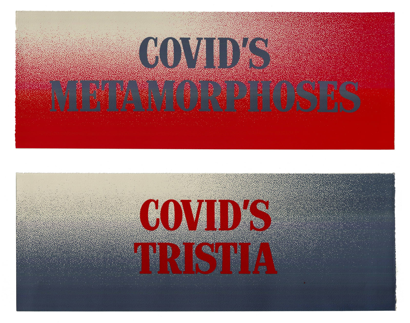Robert Crawford and Arthur Watson PPRSA, GONE VIRAL: COVID'S METAMORPHOSES and COVID'S TRISTIA, 2021