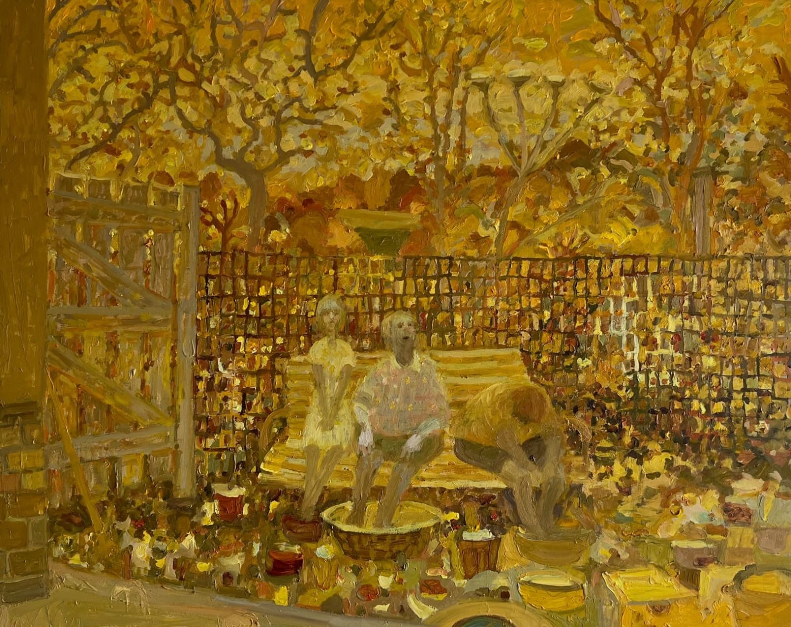 Robbie Bushe RSA, The Foot Bathers