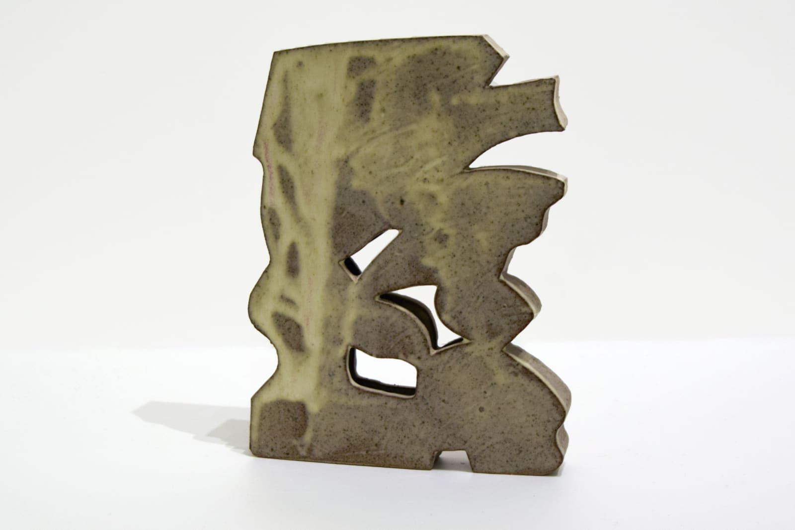 Frank Pottinger RSA, Untitled (Angular Abstract in White)