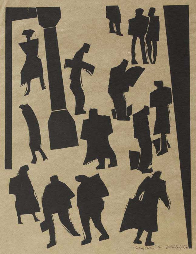 Willie Rodger RSA, Railway Station, 1995