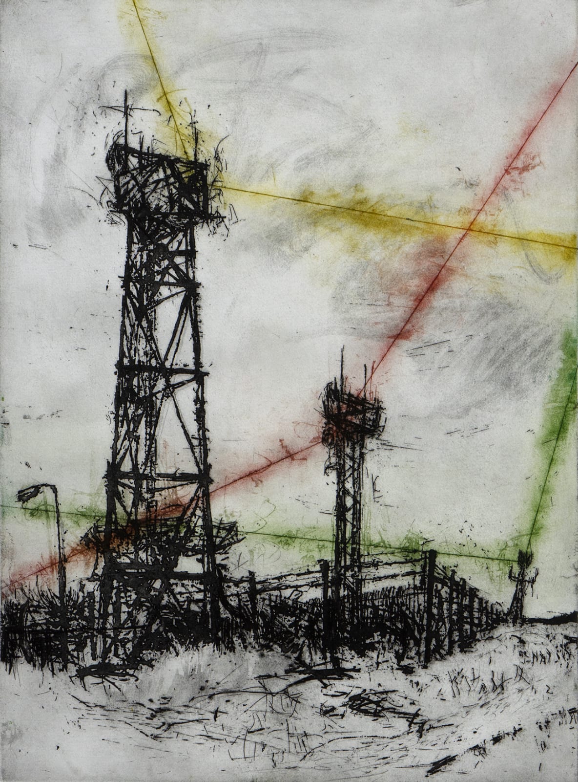 Kate Downie RSA, Conversations, 2003