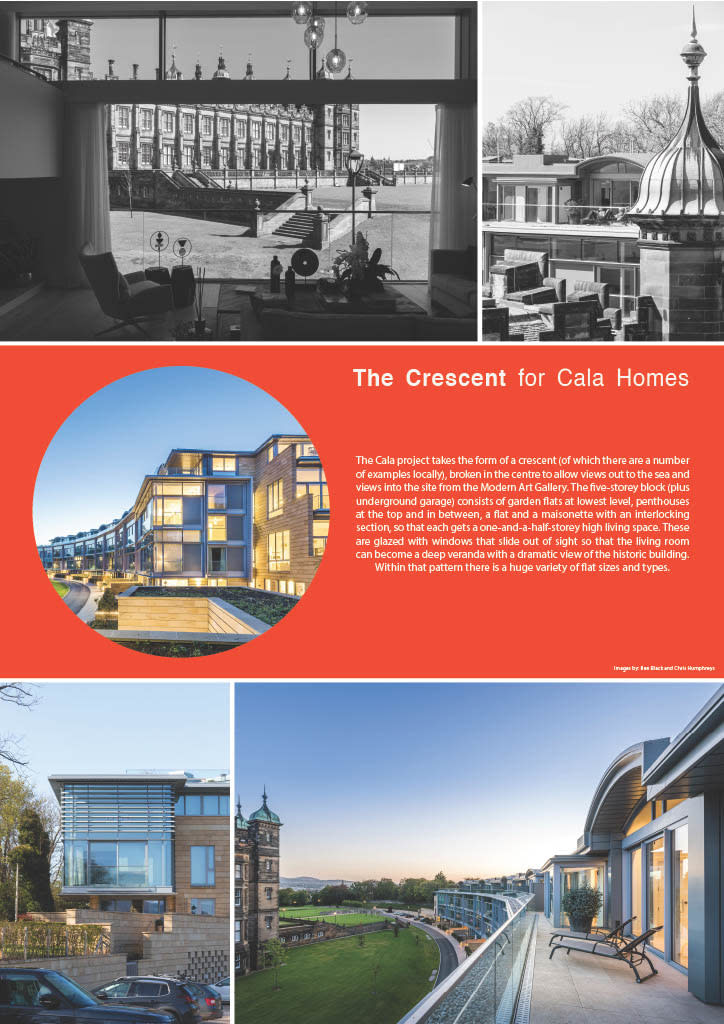 Richard Murphy RSA - Richard Murphy Architects, The Crescent for Cala Homes
