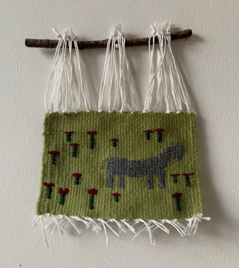 Madeline Howden, Donkey in the Meadow, 2024