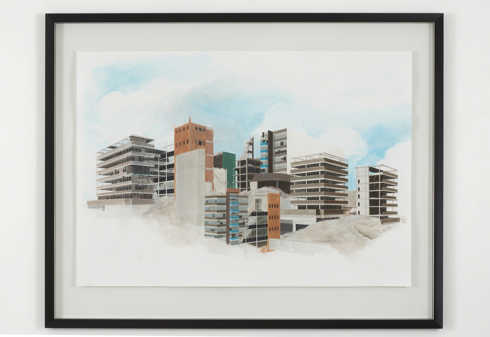 Toby Paterson RSA (Elect), Landscape Painting (Gesture Economics), 2007
