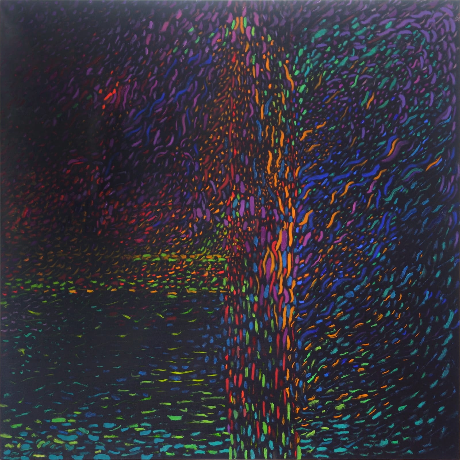 Andy Stenhouse RSA, Life on Mars Black II - In the Garden