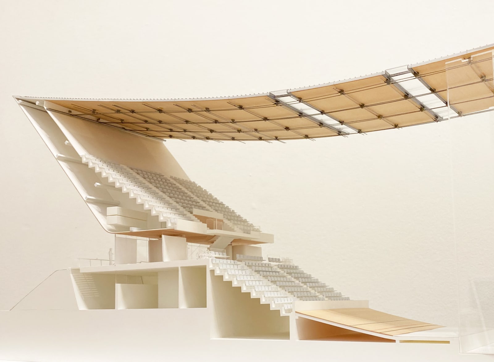 Michael Taylor, London 2012 Velodrome - Cross Section Model