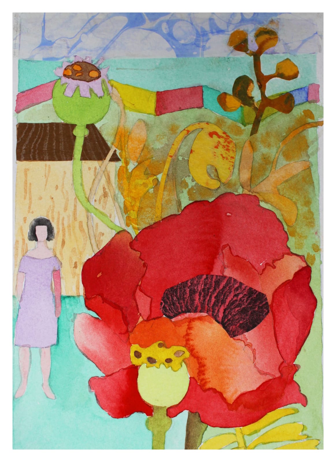 Elspeth Lamb RSA, Papaver, 2025