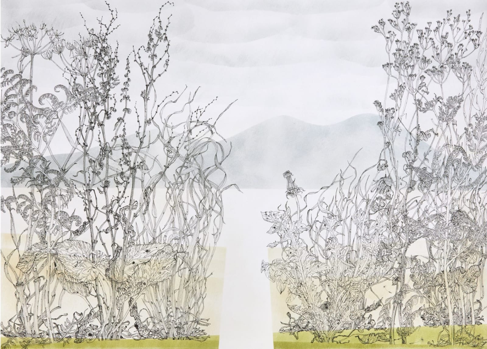 Jane Hyslop RSA, The Pentlands, After Gillies, 2023