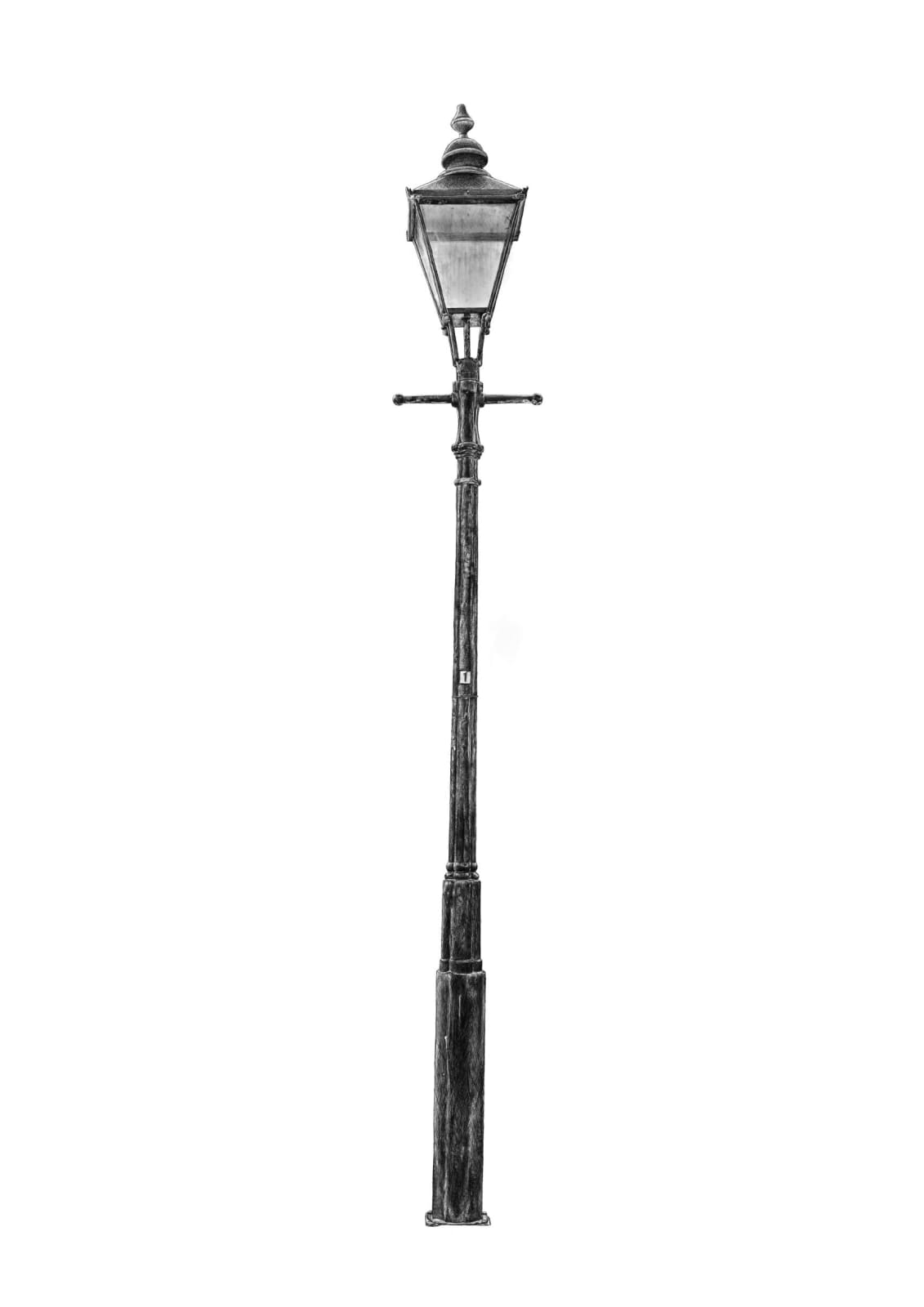 Meg Moss, Lamppost Study 3, 2022