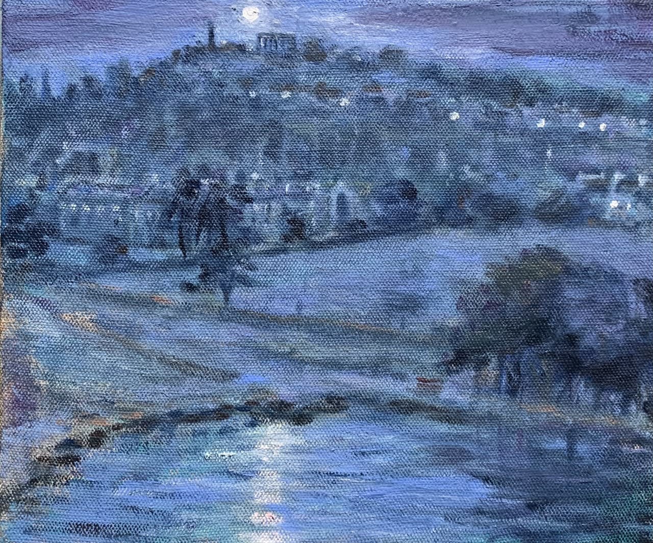 Henry Kondracki RSA, Full Moon, Holyrood