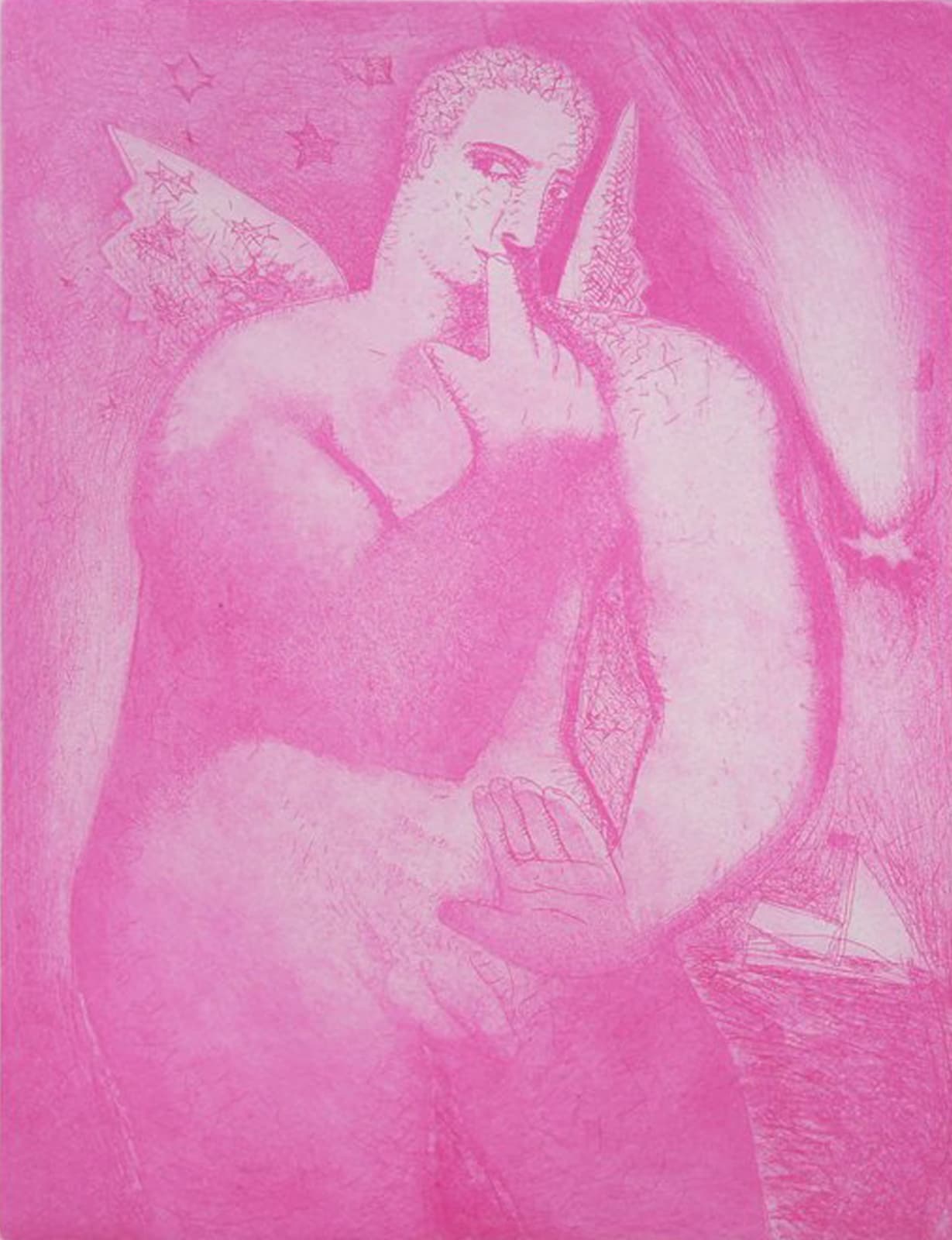 John Byrne RSA, Mischief, 2012