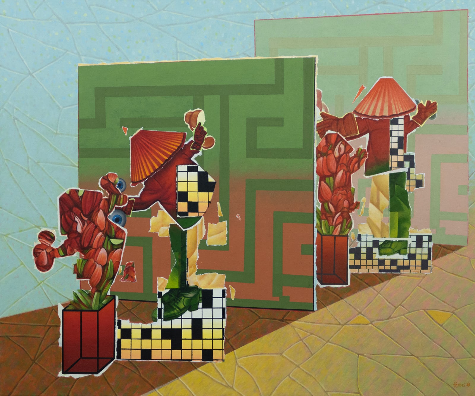 Ronald Forbes RSA, Everyman: Breaking Out, Breaking In, 2023