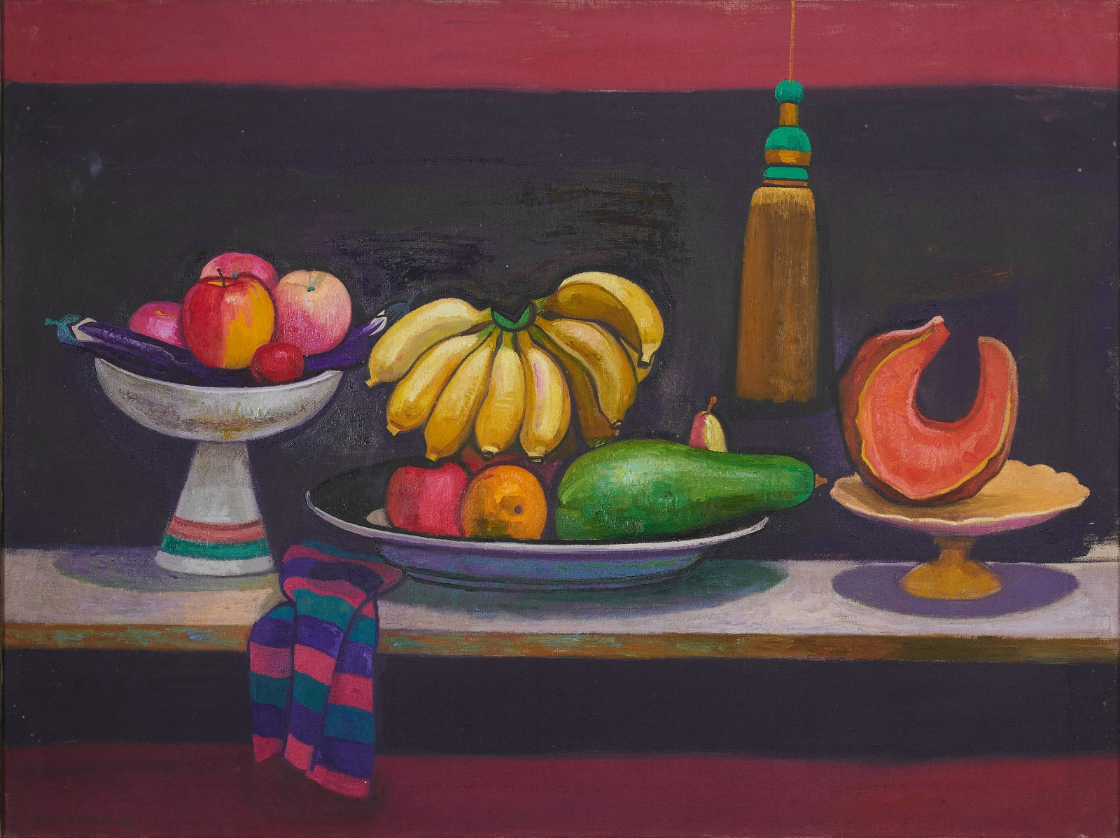 Leon Morrocco RSA, Still Life with Bananas, 2005