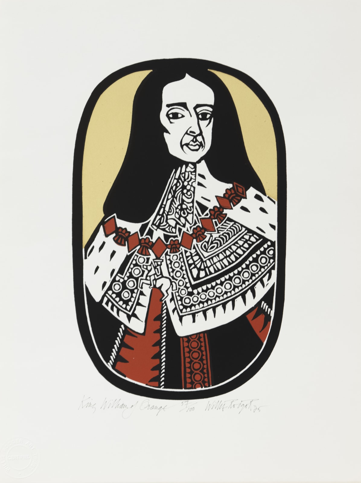 Willie Rodger RSA, The Scottish Historical Playing Cards Set, 1975