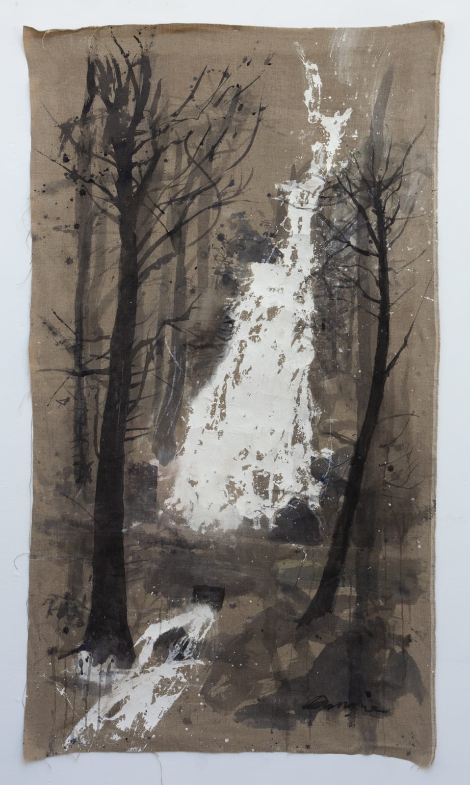 Kate Downie RSA, The Waterfall