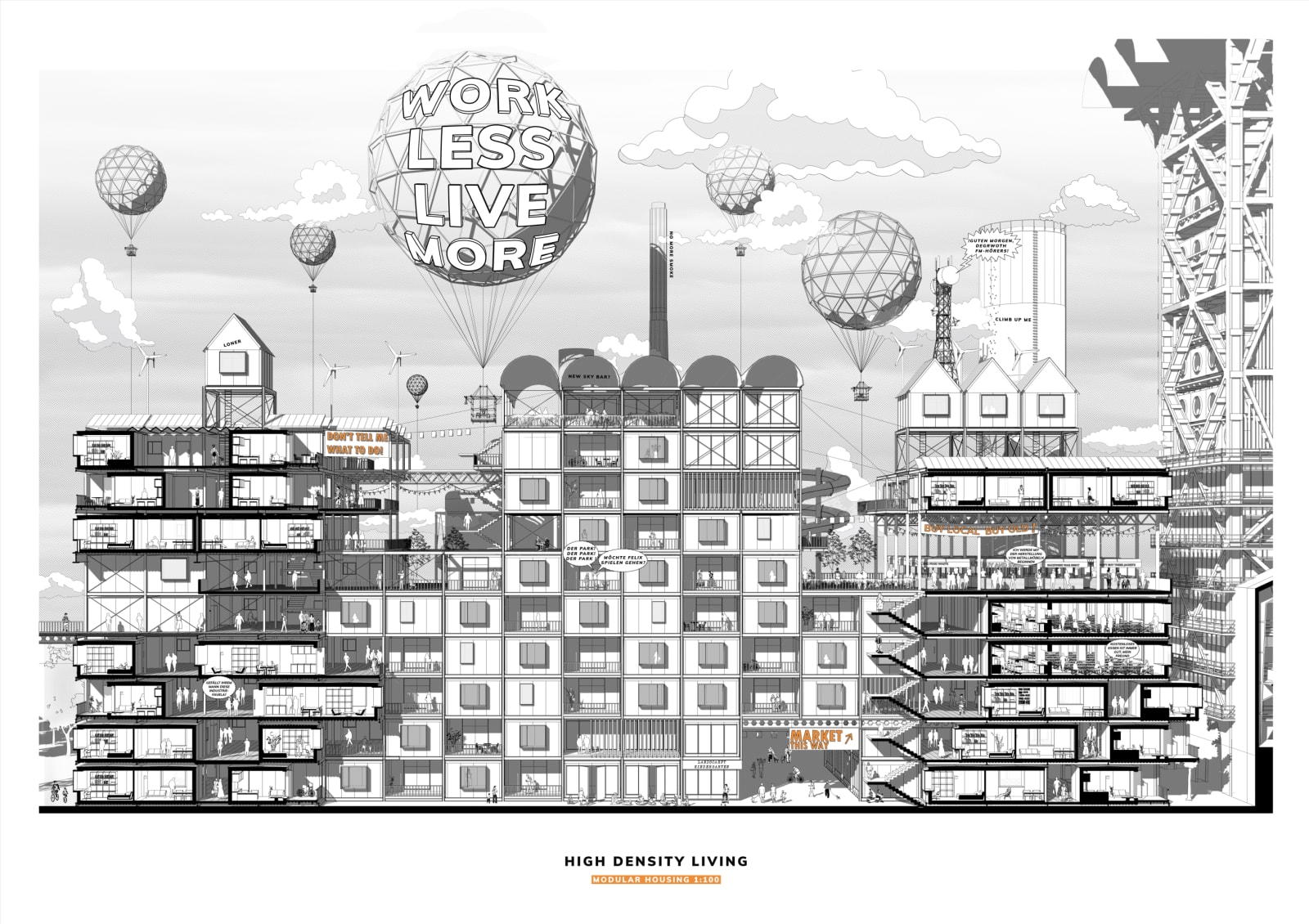 Brendan Kerrisk, Sins of the Father - High Density Living, 2024