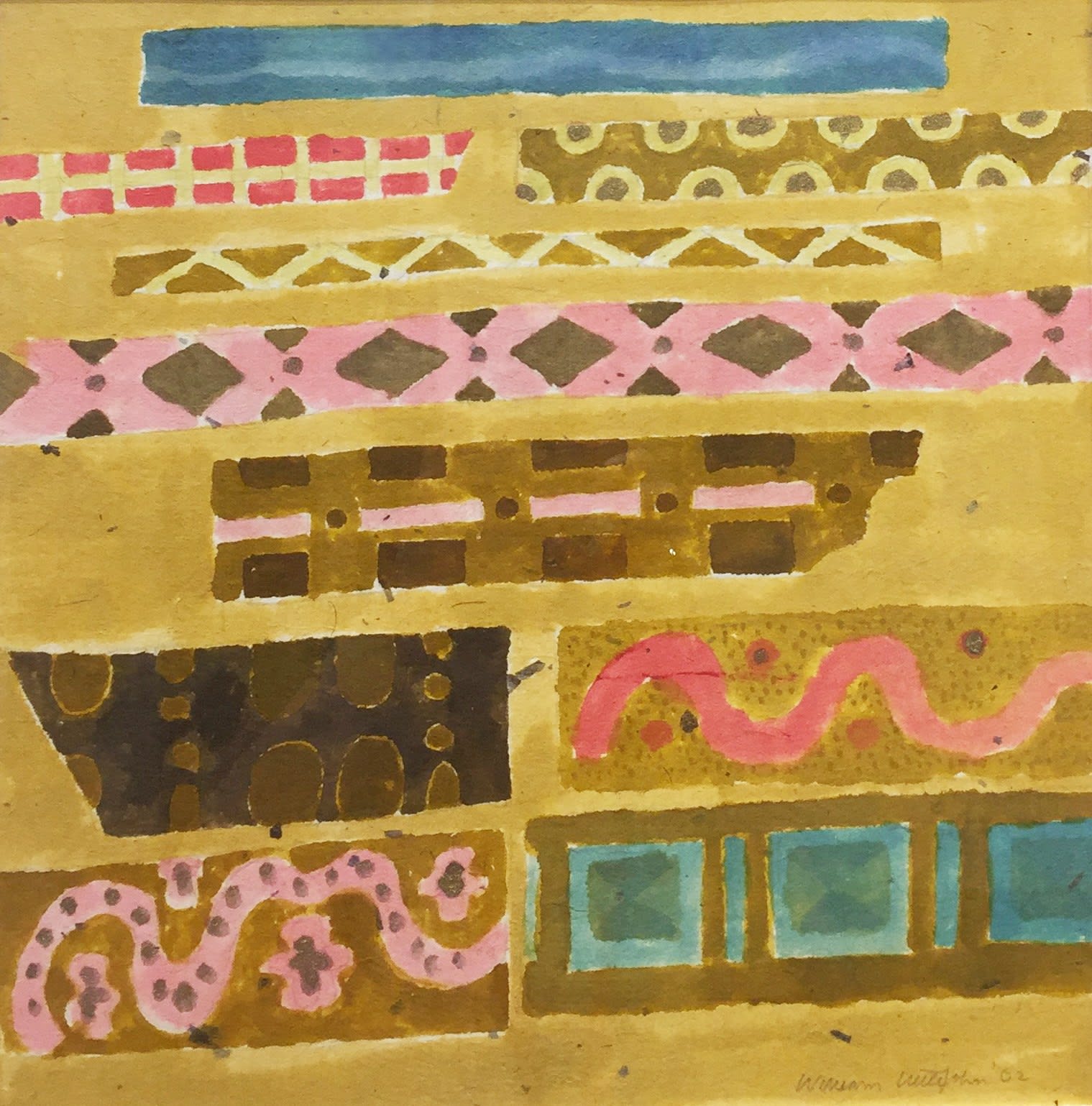 William Littlejohn RSA, Four Fragments from the Chinese III, 2002
