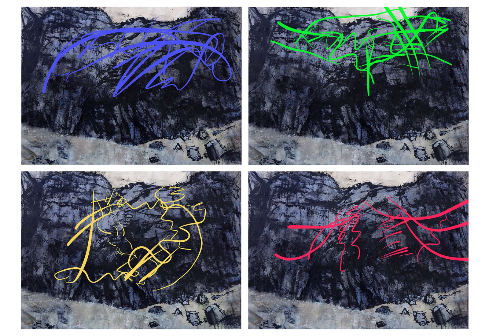 Kate Downie RSA, Carsaig Cave Painting II