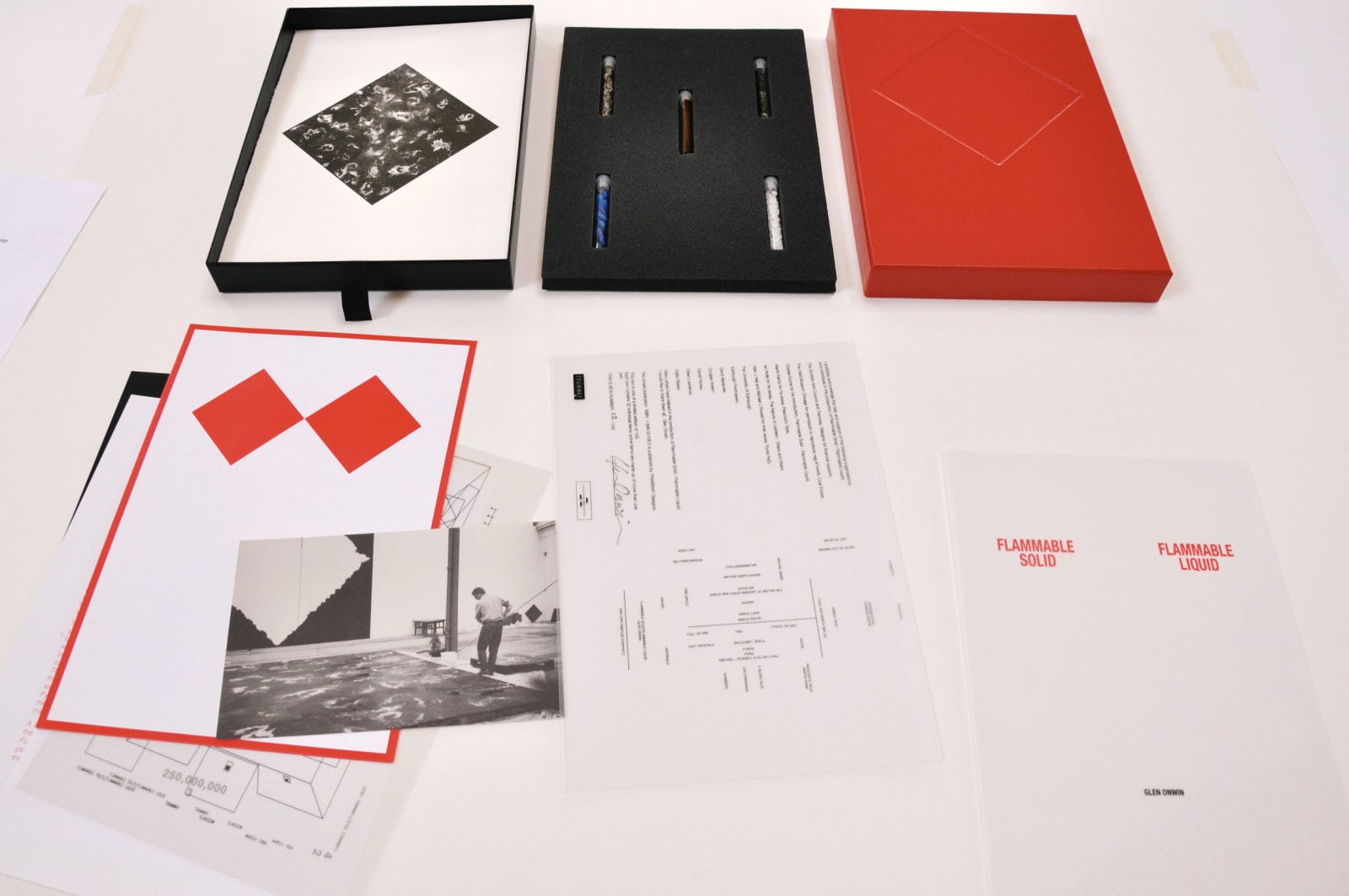 Glen Onwin RSA, Flammable Solid / Flammable Liquid, 1994