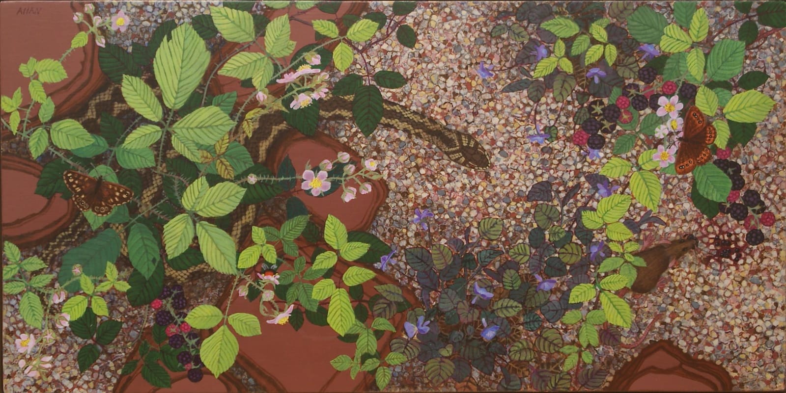 Christopher Allan, A Juicy Bramble II, 2022