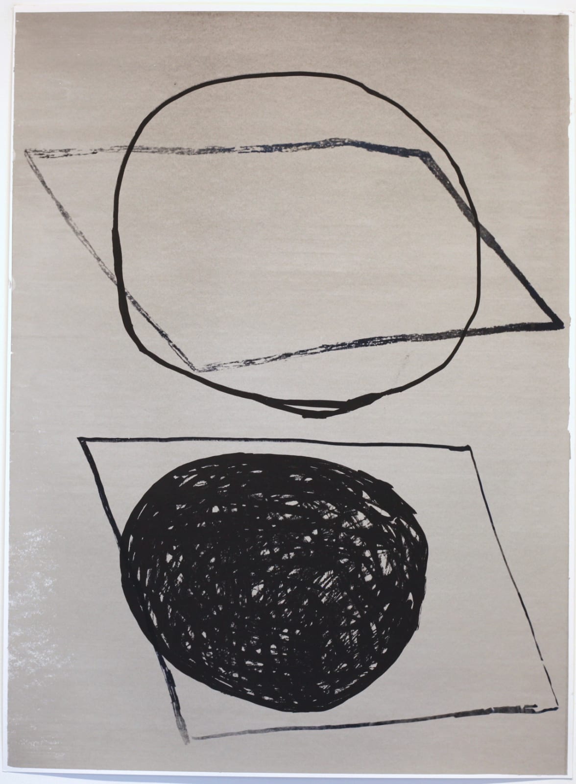 Beth Shapeero and Fraser Taylor, Circle Hole 6 (Two-Step 24 Grid)