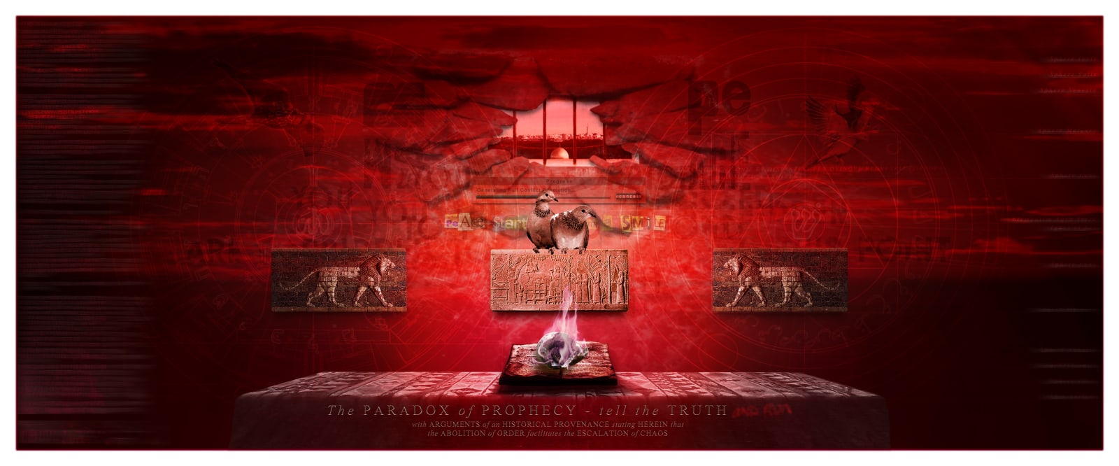 Stuart Duffin RSA, In Essence of Conflict, 2020