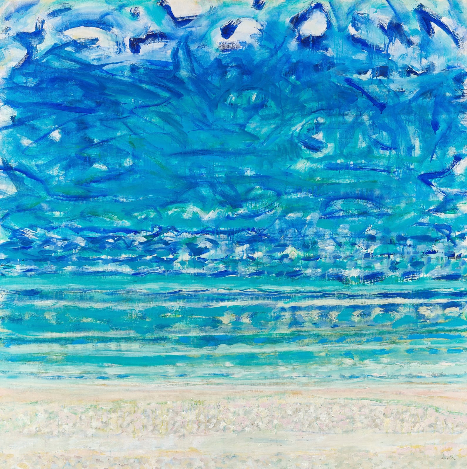 John Houston RSA, Untitled (Seascape)