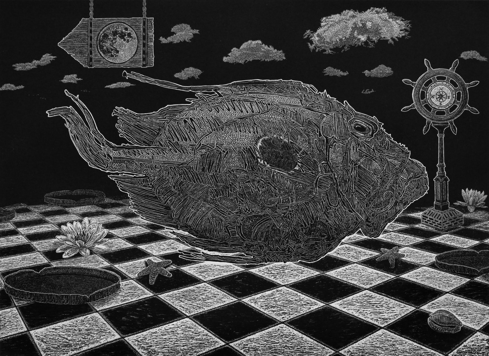 Ade Adesina RSA, Saint Peter's Fish, 2019