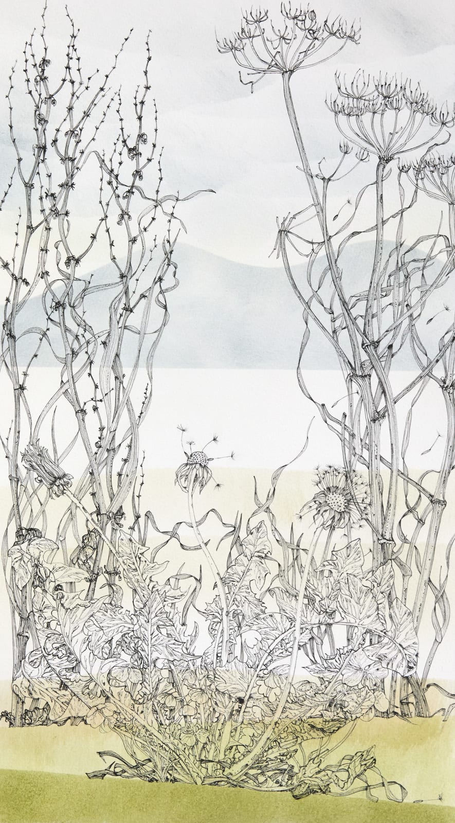 Jane Hyslop RSA, The Pentlands, After Gillies II, 2023