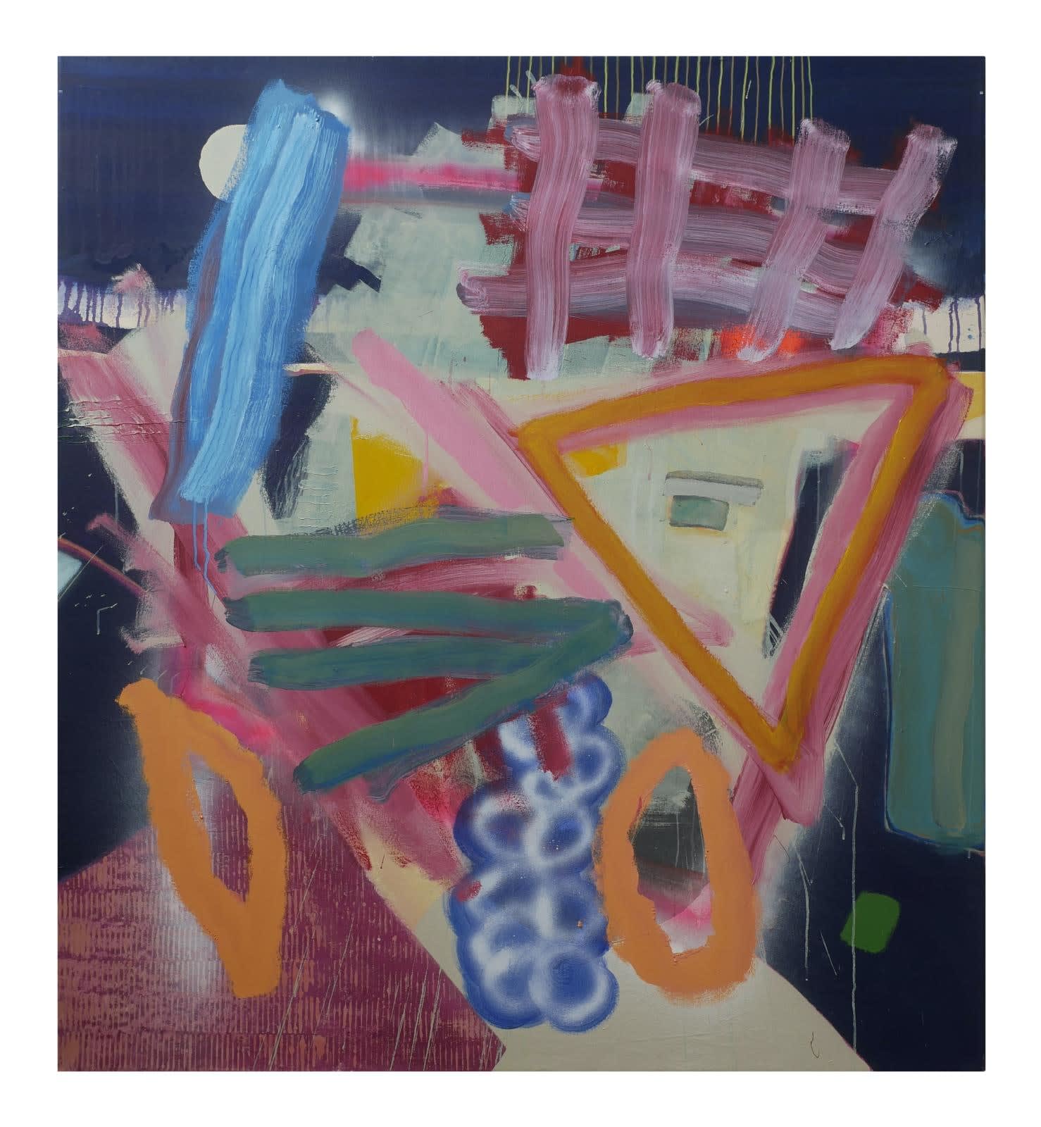 Niall Campbell, Thinking maybe but then again - revisited, 2025