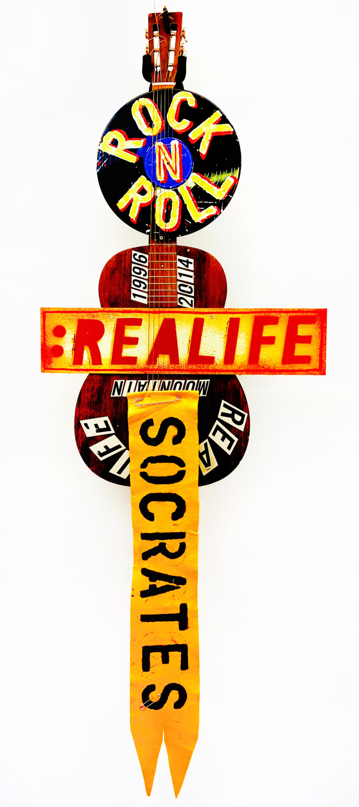 Ross Sinclair RSA (Elect), Real Life Rock 'N' Roll Philosphy #2: Socrates. (c.469-399 BCE) , 2021