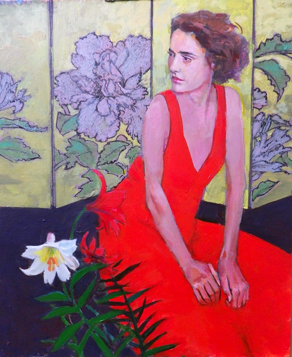 George Donald RSA, The Japanese Screen, 2021