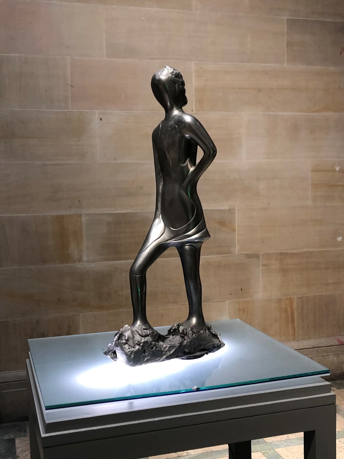 Gareth Fisher PRSA, Wanderer above the sea of fog (after Friedrich)