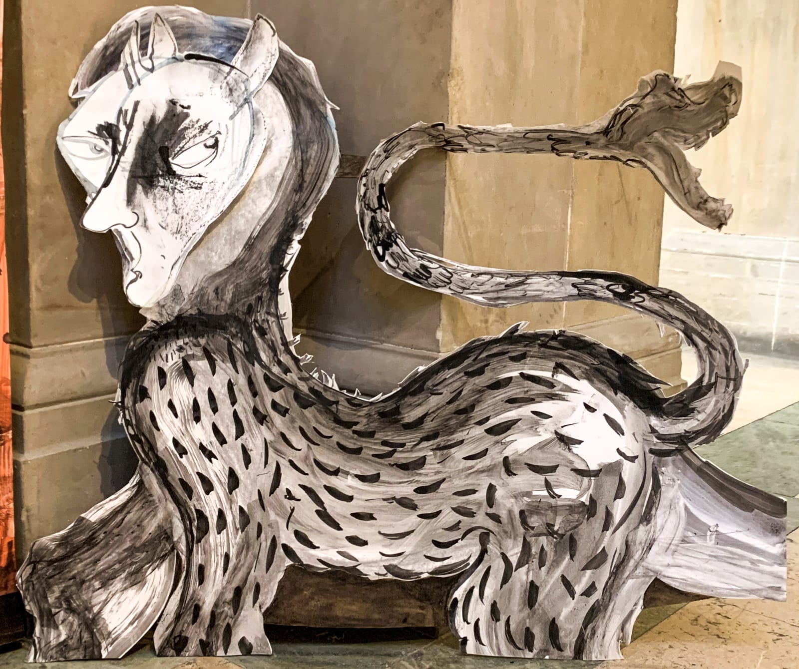 Madeleine Wood, Siren (Freestanding cut out)