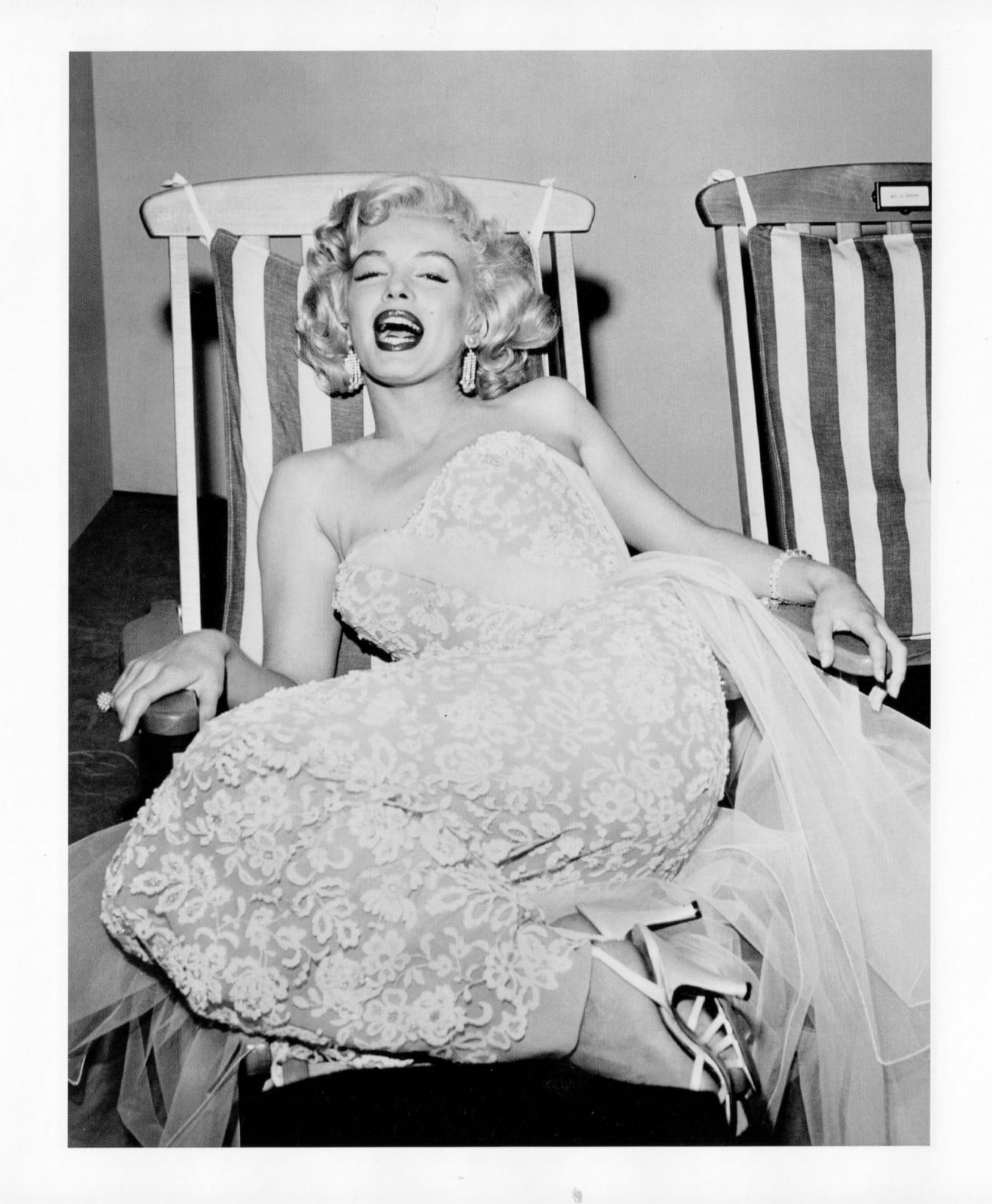 Frank Worth, Marilyn Monroe in Beach Chair, 1953