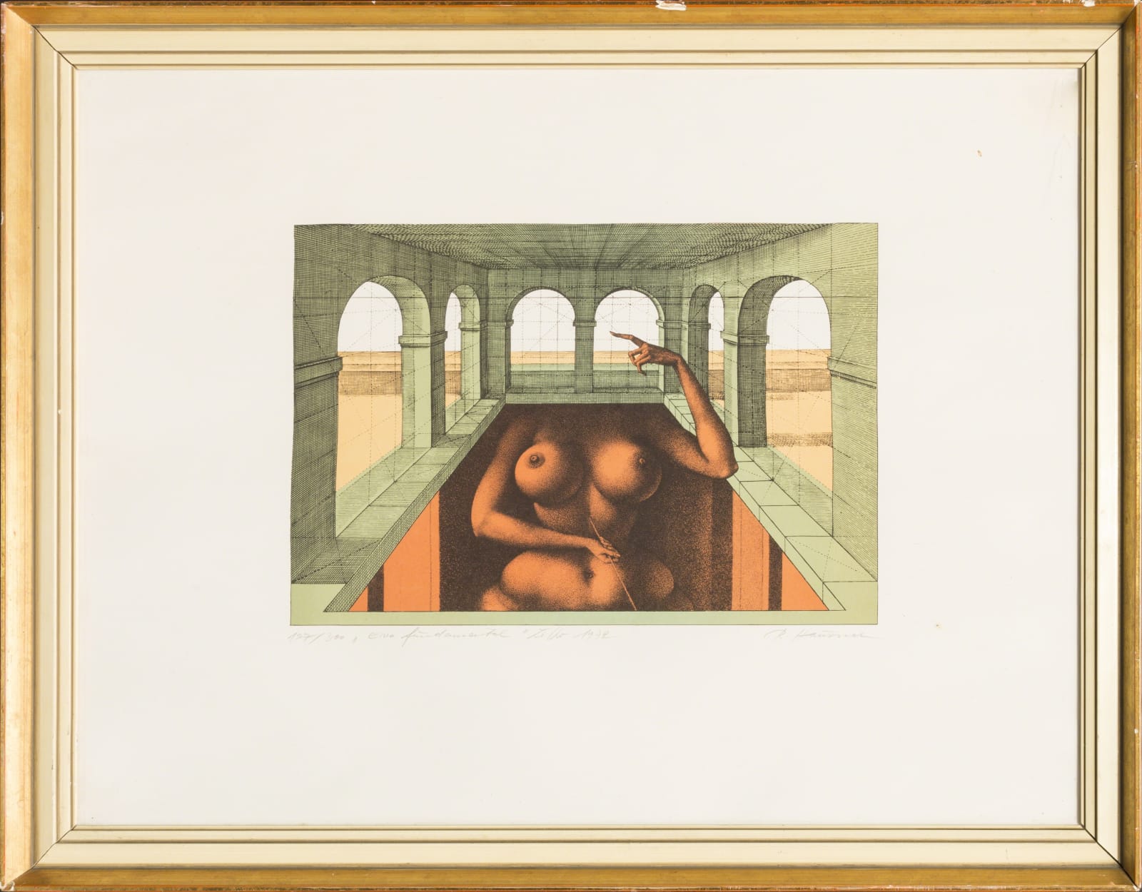 Rudolf Hausner, Eva fundamental 127/300, 1972