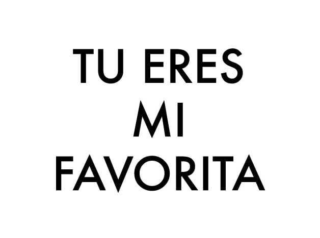 Andrés Ferrandis, Tu Eres Mi Favorita, 2014