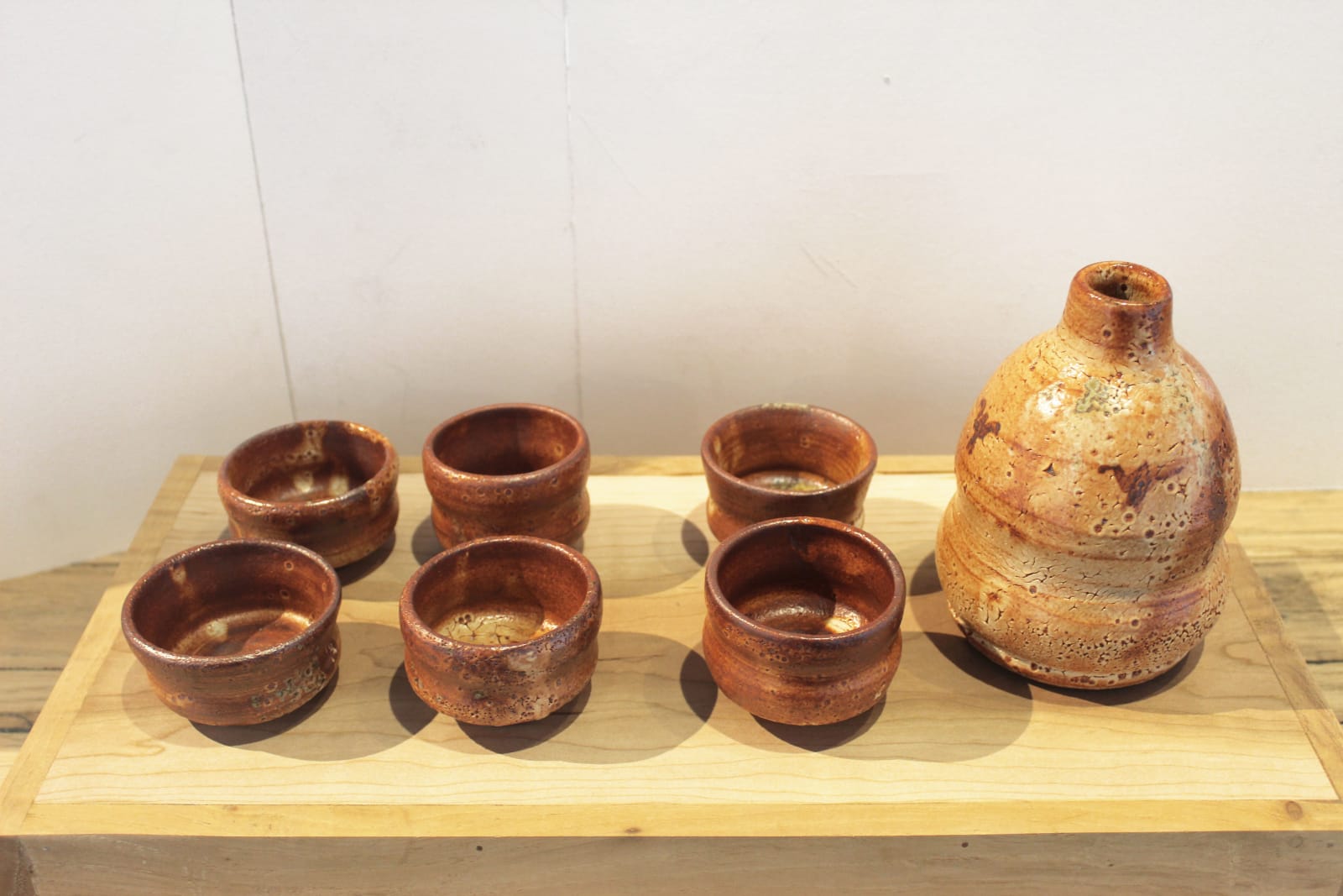 Nate Cassie, Mezcal or Sake Set: Jug and Six Cups #2, 2019