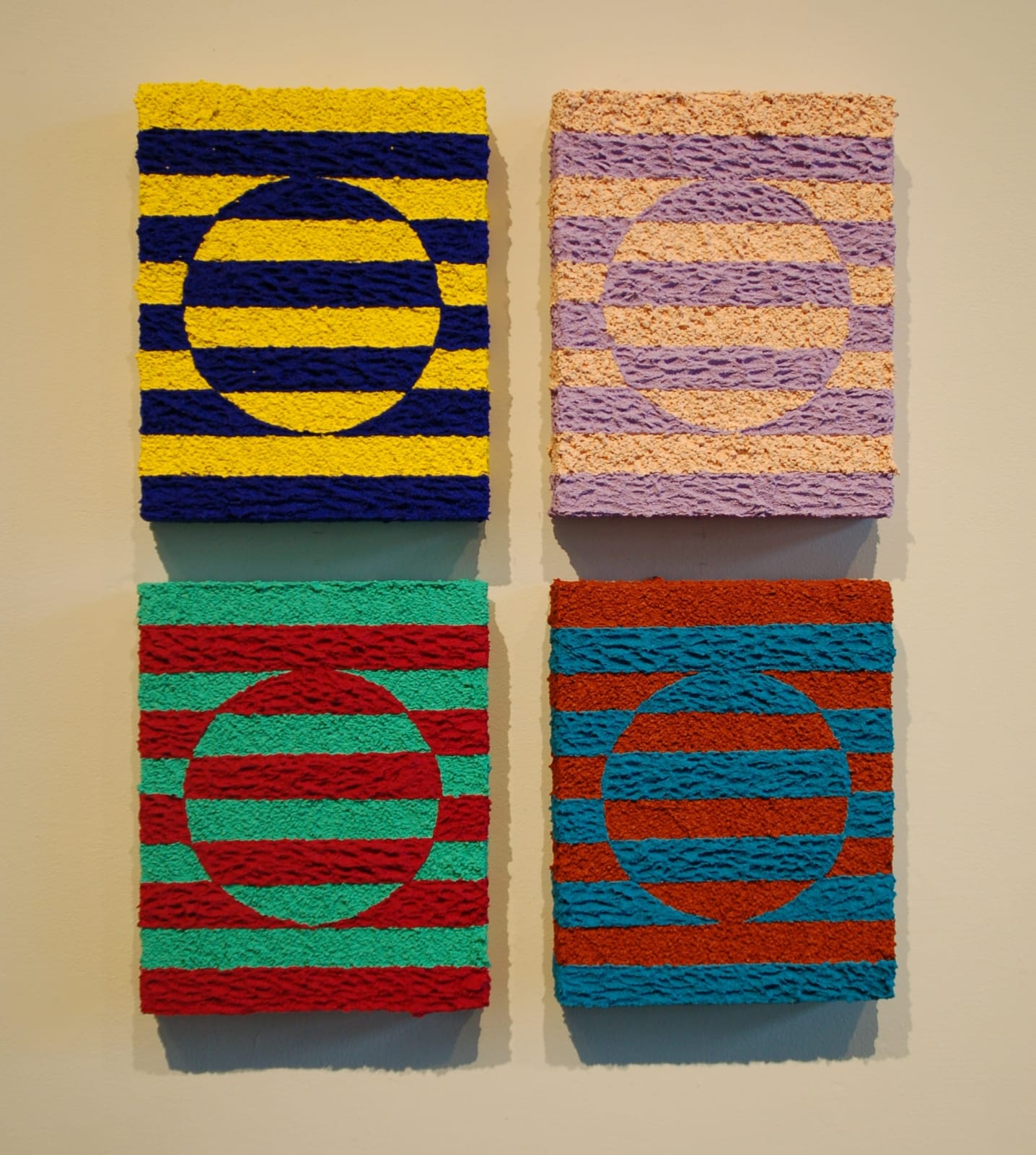Carlos Rosales-Silva, Border Exchange Studies (Yellow & Blue), 2020